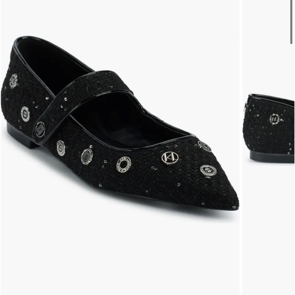 Karl Lagerfeld pointed flat - Picture 2 of 7